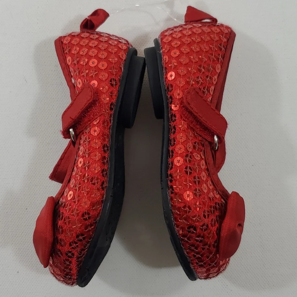 Ruby red dress shoes baby girl size 3